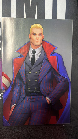 A.X.E Judgement Day #3 Nakayama Hellfire Gala Captain America Virgin Variant