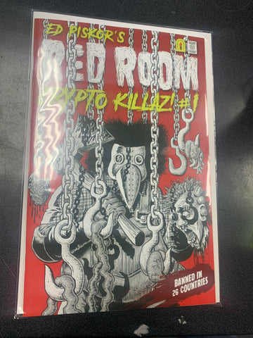 Red Room Crypto Killaz #1 Cover B 5 Copy Variant Edition Piskor (Mature)