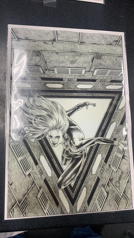 Barbarella The Center Cannot Hold #4 Cover R 7 Copy Foc Vigonte Li