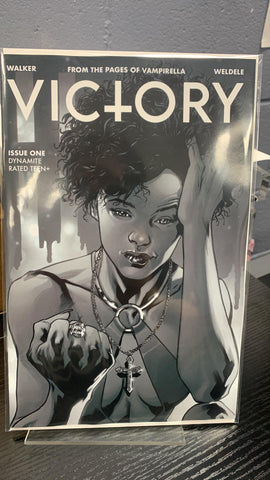 Victory #1 Cover H 10 Copy Variant Edition Hitch Black & White