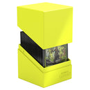 Ultimate Guard: Boulder 100+ Solid Neon Yellow Deck Box