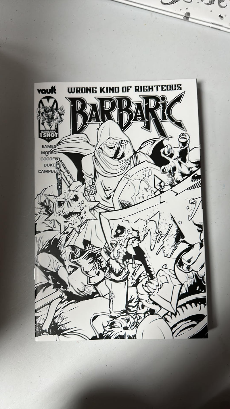 Barbaric Wrong Kind Of Righteous Cover D 25 Copy Variant Edition Gooden