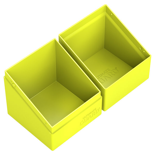 Ultimate Guard: Boulder 100+ Solid Neon Yellow Deck Box
