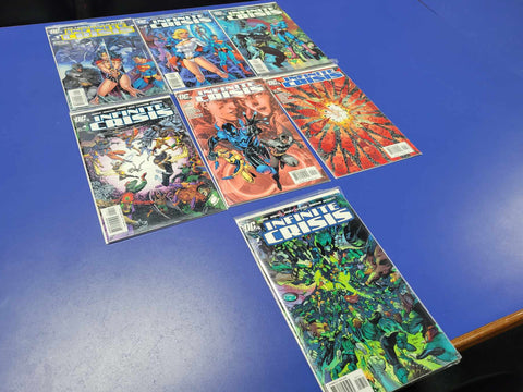 Infinite Crisis #1-7 Complete Run (1st App Blue Beetle Jaime Reyes)