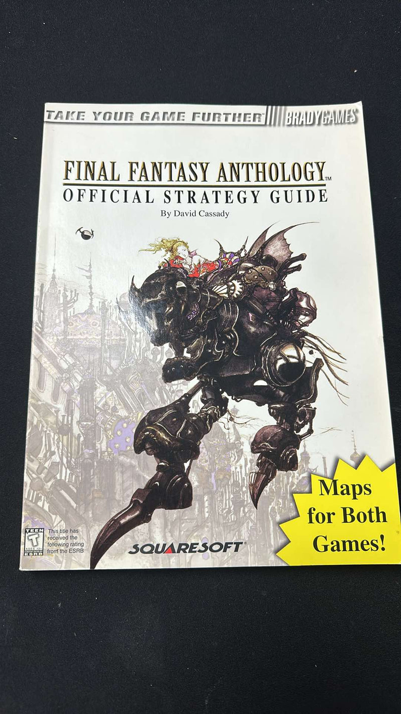 Final Fantasy Anthology Official Walkthrough (Brady Games Strategy Guide 1999)
