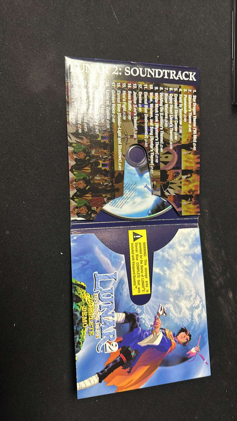 Lunar 2: Eternal Blue Complete (PlayStation 1, 2000) Complete in Box