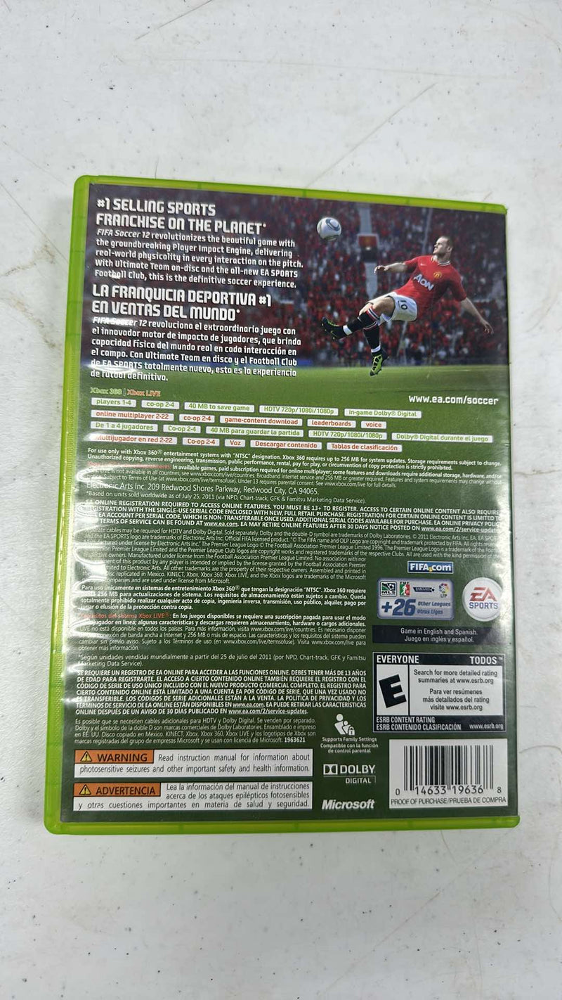 Fifa Soccer 12 - Microsoft Xbox 360