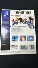 Final Fantasy IX (9) Official Strategy Guide Brady Games No Poster