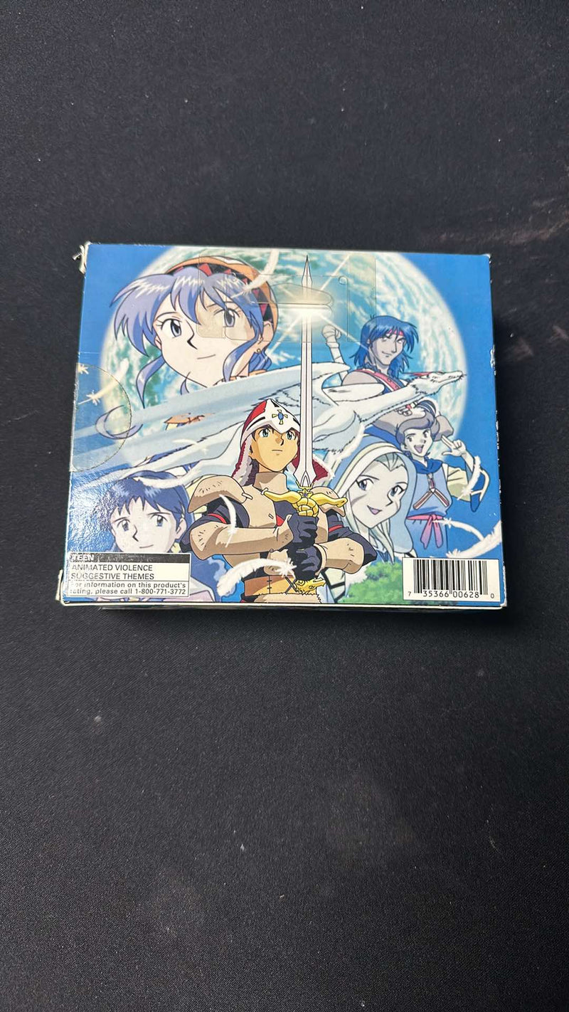 Lunar Silver Star Story Complete Sony Playstation 1 PS1 CIB w/Map and All 4 Discs
