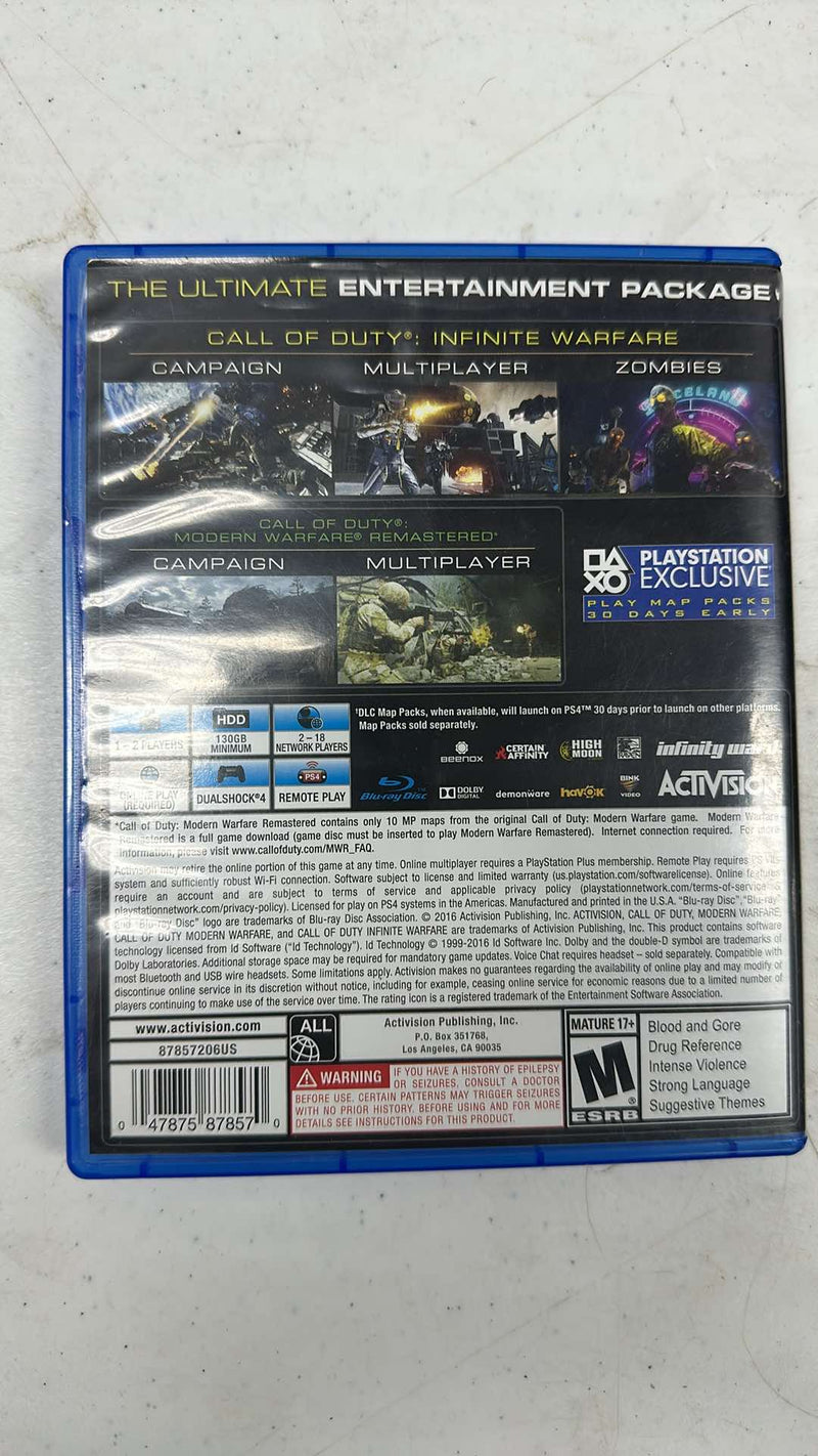Call Of Duty Infinite Warfare Legacy Edition PS4 PlayStation 4
