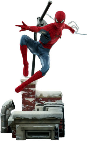 SPIDER-MAN (NEW RED AND BLUE SUIT) HOT TOYS 1/6 SCALE FIGURE (Deluxe Edition)