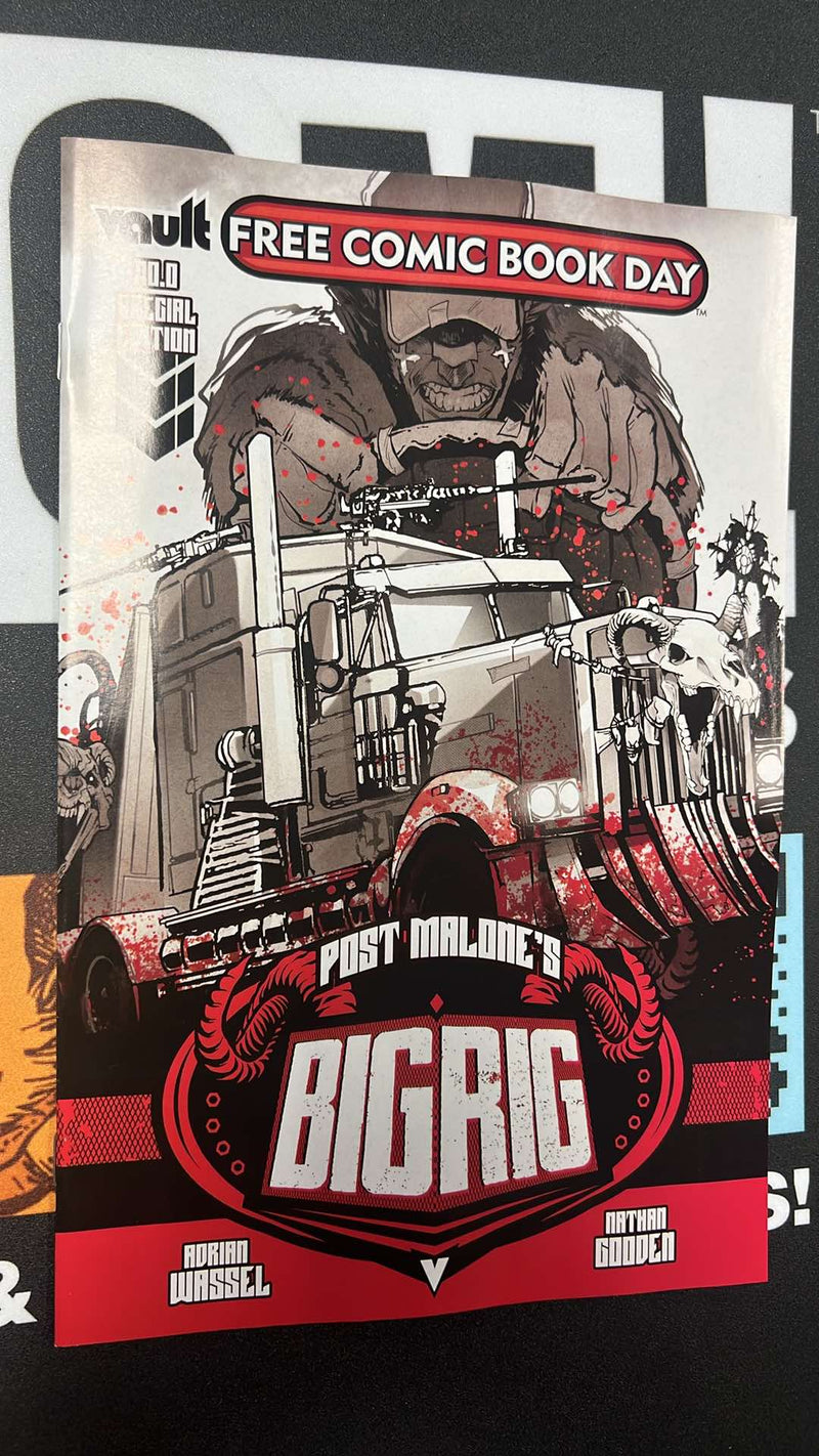 Free Comic Book Day 2025 - Post Malone's Big Rig