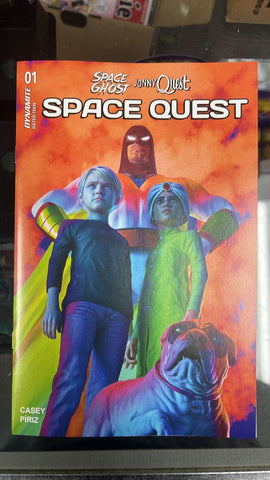 Space Ghost Jonny Quest Space Quest #1 Cover Za Foc 10 Copy In
