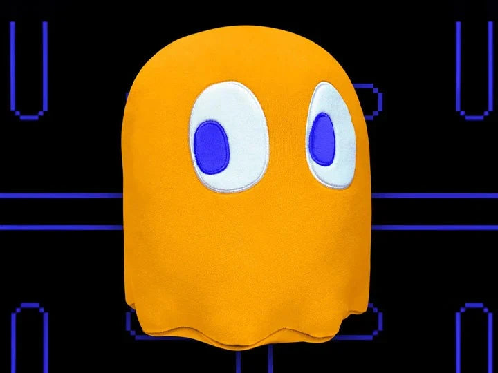 Pac-Man Classic Clyde 7" Plush Ghost