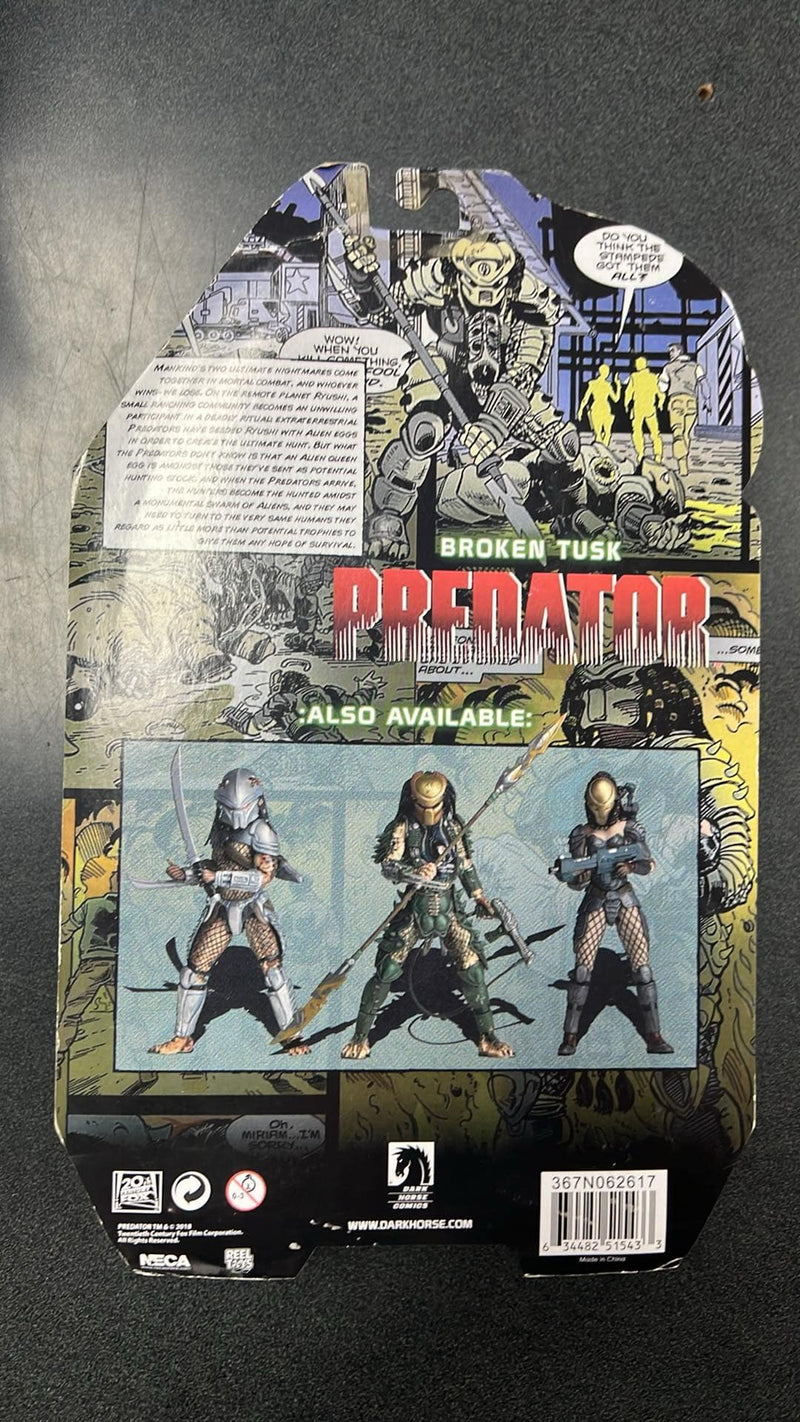 NECA Broken Tusk Predator Action Figure