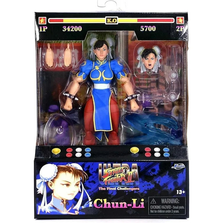 Street Fighter II Chun-Li 6" Figure