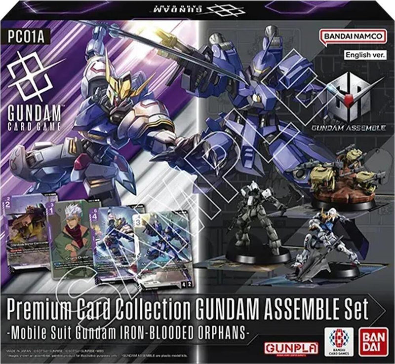 Bandai - Gundam Card Game: Premium Collection Gundam Assemble Set Iron-Blooded Orphans