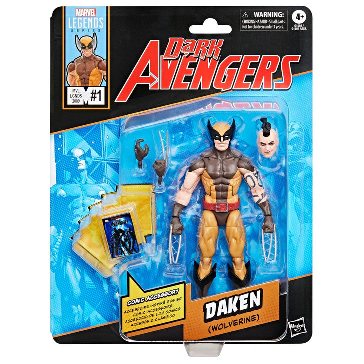Dark Avengers Marvel Legends Daken (Wolverine) Action Figure