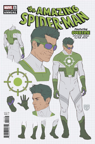 Amazing Spider-Man Annual #1 R.B. Silva Design Variant 1:10 Ratio