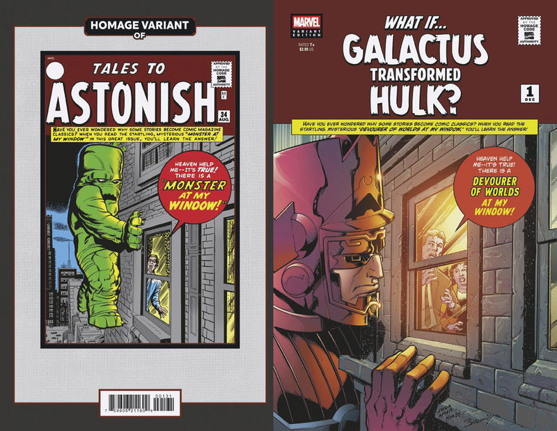 What If...? Galactus: Galactus Transformed Hulk?