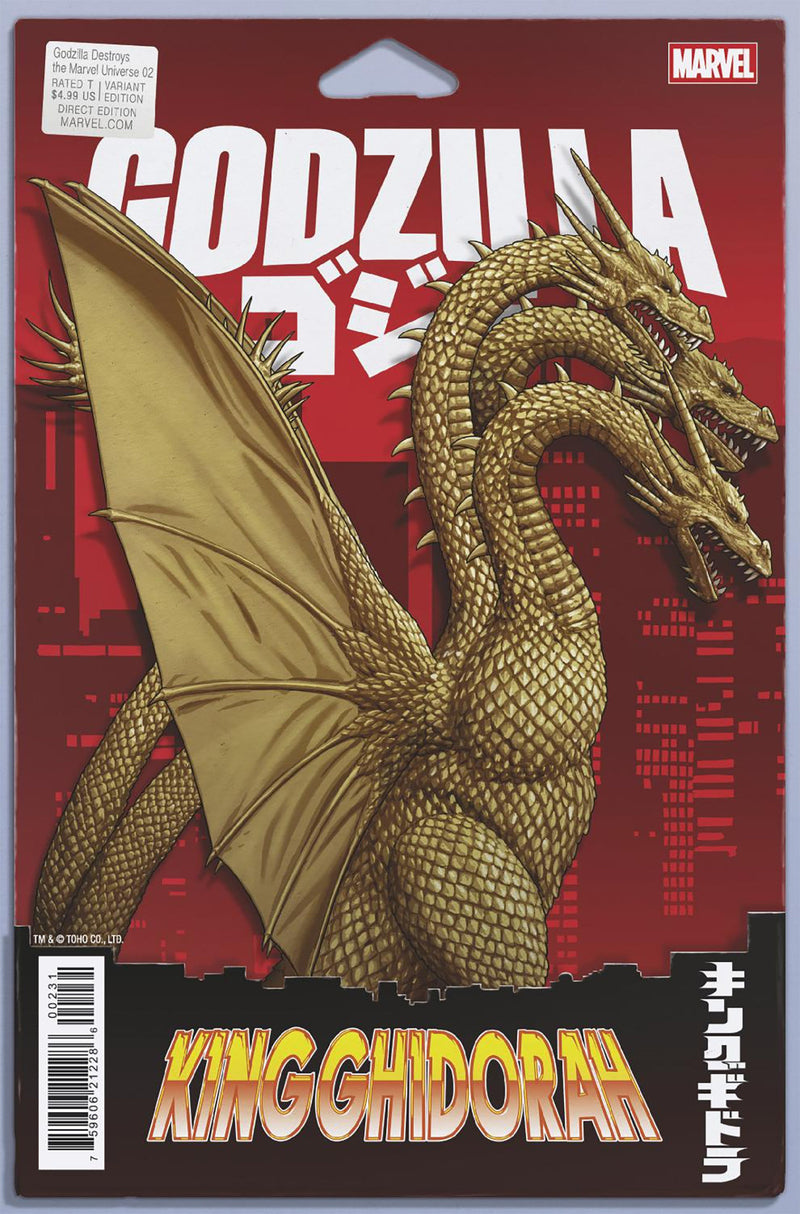 Godzilla Destroys The Marvel Universe