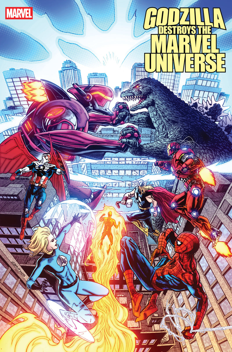 Godzilla Destroys The Marvel Universe