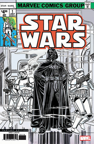 Star Wars 1977 #1 Facsimile Edition 25 Copy Variant Edition Ordway Variant New