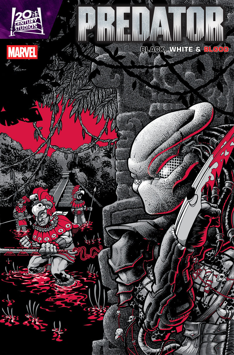 Predator: Black, White & Blood