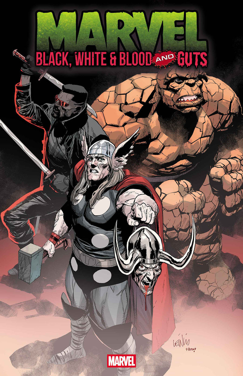 Marvel: Black, White & Blood And Guts