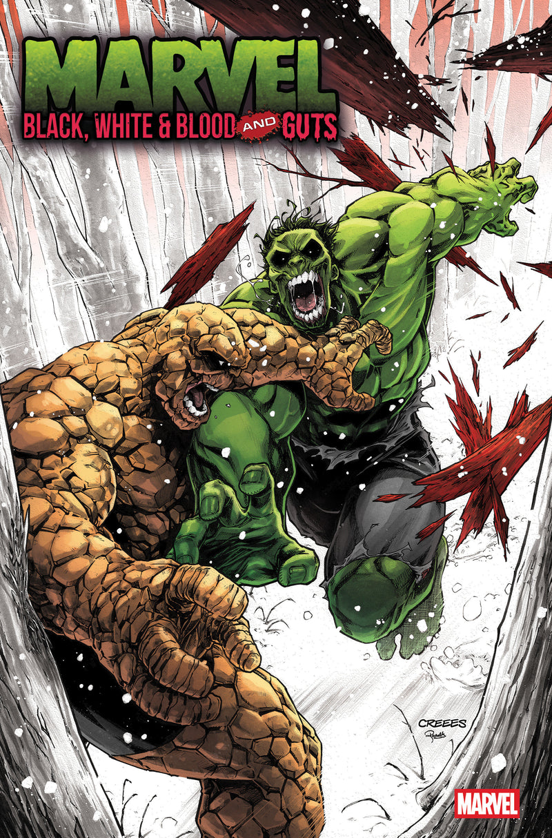 Marvel: Black, White & Blood And Guts