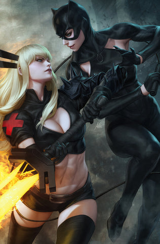 Marvel/DC: Deadpool/Batman #1 Artgerm Full Art 1:100 Ratio Variant