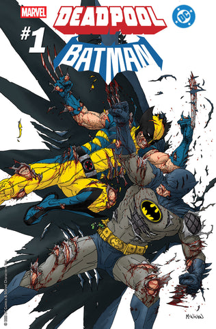 Marvel/DC: Deadpool/Batman #1 Steve Mcniven 1:25 Ratio Variant