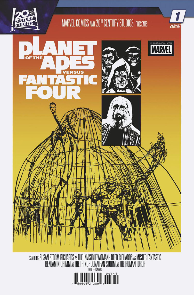 Planet Of The Apes vs. Fantastic Four