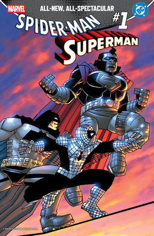 Marvel/DC: Spider-Man/Superman #1 Frank Miller 1:50 Ratio Variant