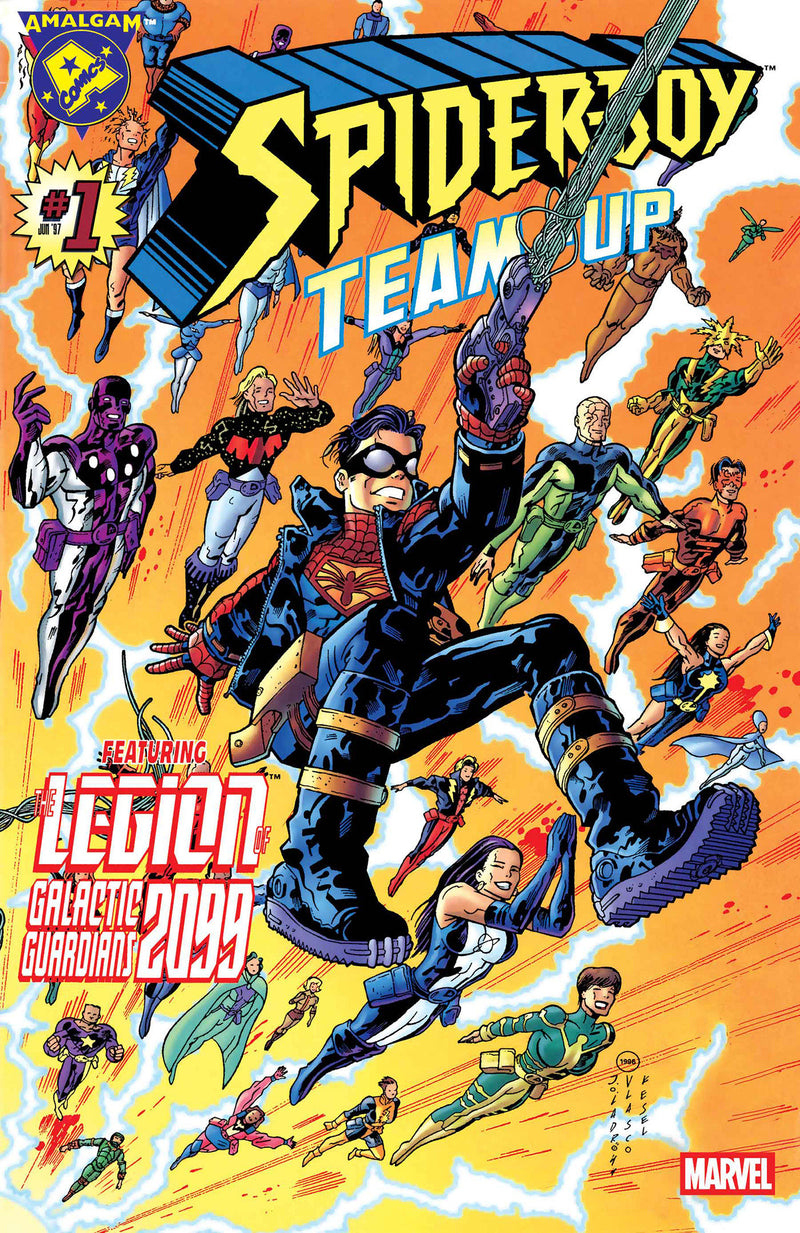 Marvel/DC: Spider Boy Team Up