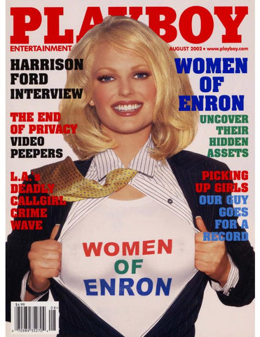 Playboy Magazine — August 2002