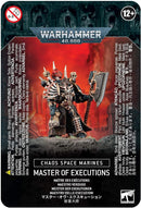 Chaos Space Marines Master of Executions
