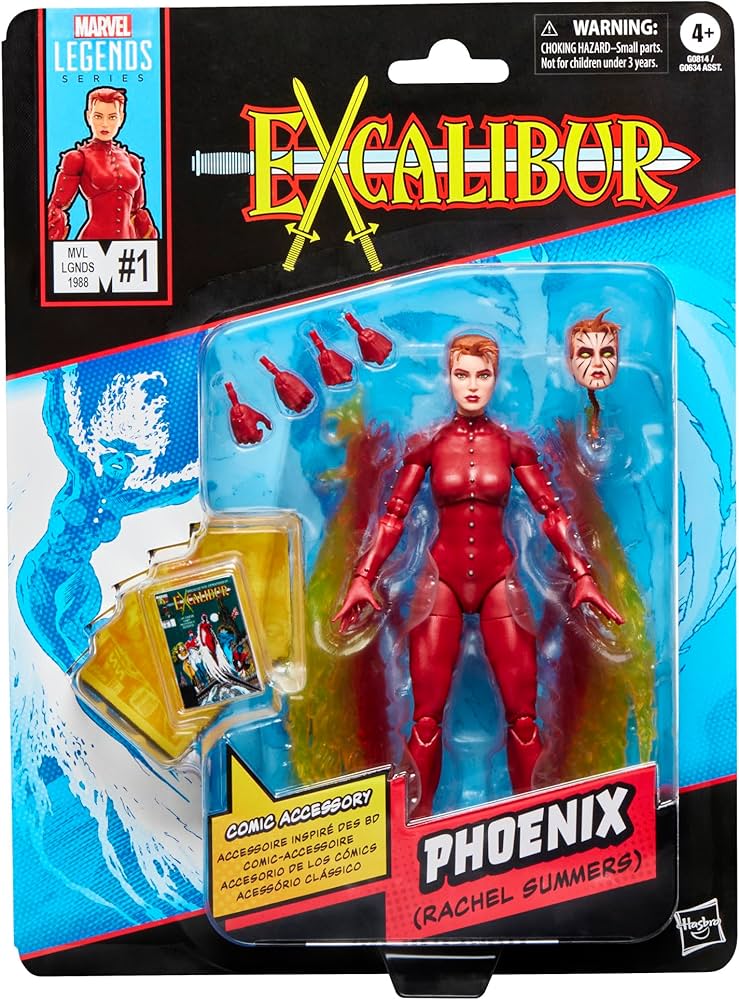 X-Men Marvel Legends Series Phoenix (Rachel Summers) Excalibur 6-Inch Action Figure