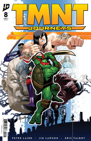 Teenage Mutant Ninja Turtles: Journeys #8 Variant B (Bates)