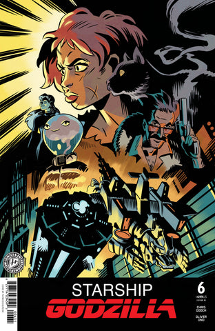 Starship Godzilla [Kai Sei Era] #6 Variant Ri (15) (Delpeche Movie Homage Cover)