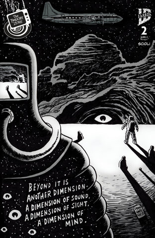 The Twilight Zone #2 Variant B (Francavilla Connecting Cover)