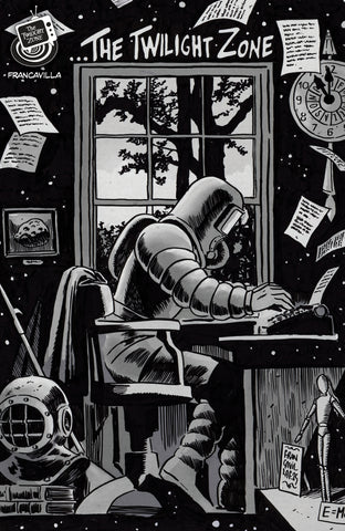 The Twilight Zone #5 Variant B (Francavilla Connecting Cover)