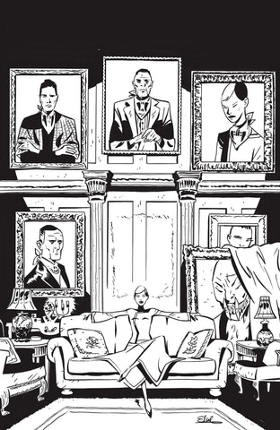 Fall Of The House Of Slaughter #1 D 1 in 10 Variant Edition (Full Art, Charretier)