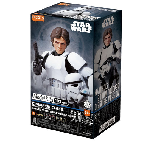 Star Wars: A New Hope Han Solo Stormtrooper Disguise Version Blokees Model Kit