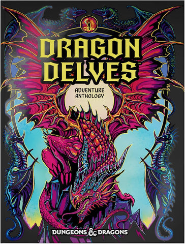 D&D Role Playing Game Dragon Delves HC Alternate Cover