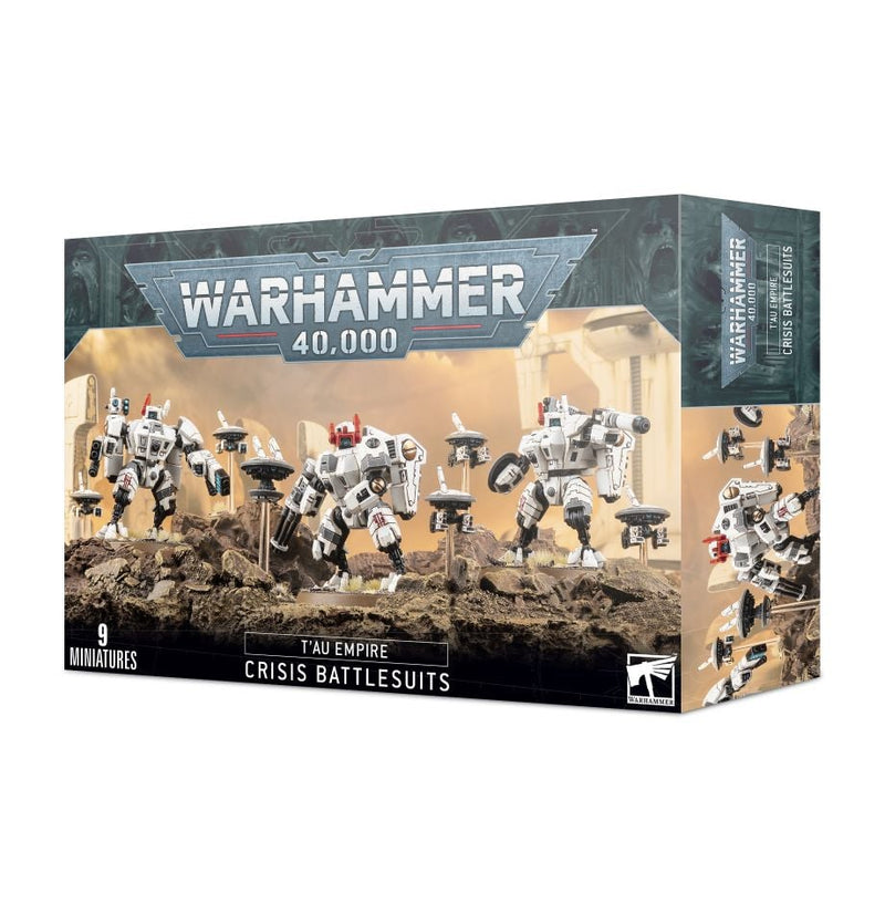 T'au Empire XV8 Crisis Battlesuit Team (2015)