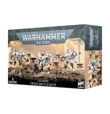 T'au Empire XV8 Crisis Battlesuit Team (2015)