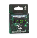 Necrons: Destroyer Cult Dice- PREORDER 1/24/26