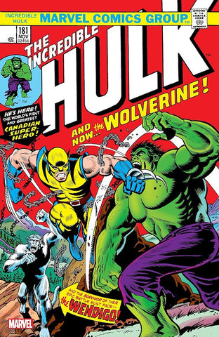 The Incredible Hulk #181- Facsimile Edition
