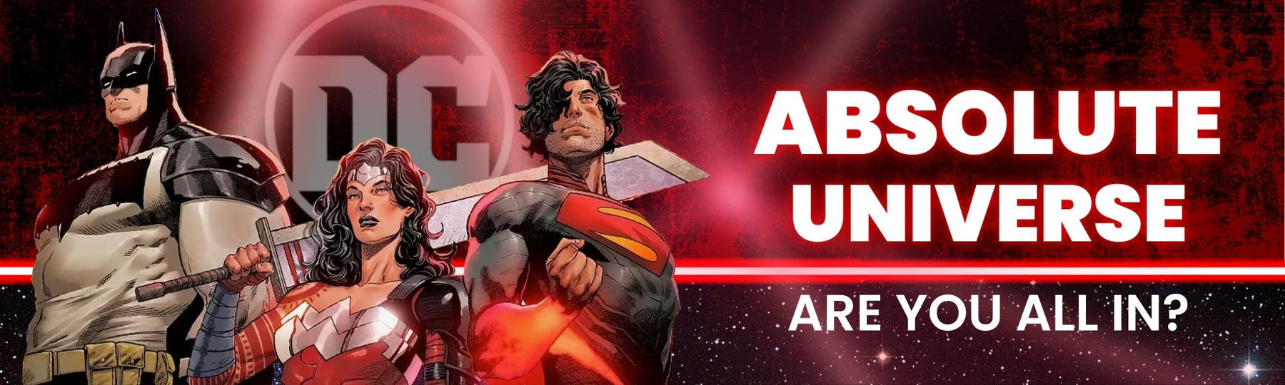 Find comics from DC's absolute universe at Planet Comics in Anderson, South Carolina.